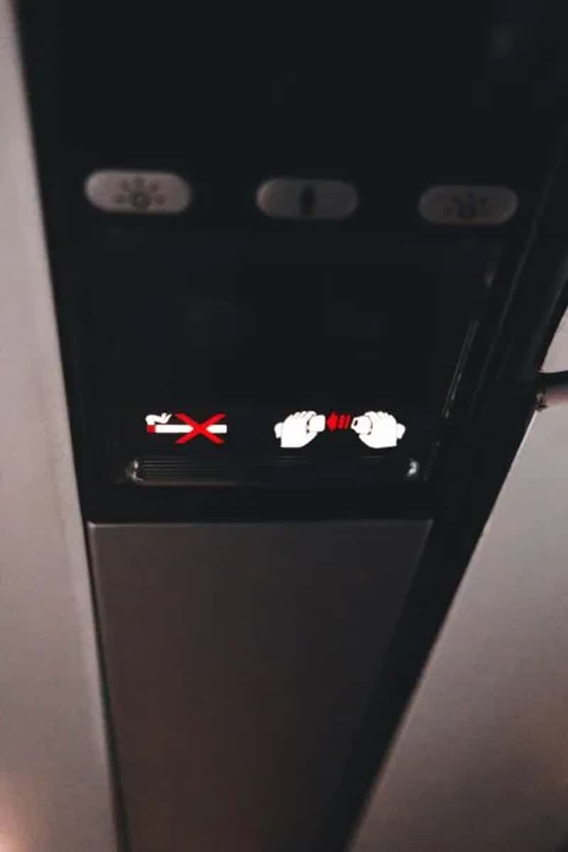 The seat belt sign is not just a formality (Image Credits: Pexels)