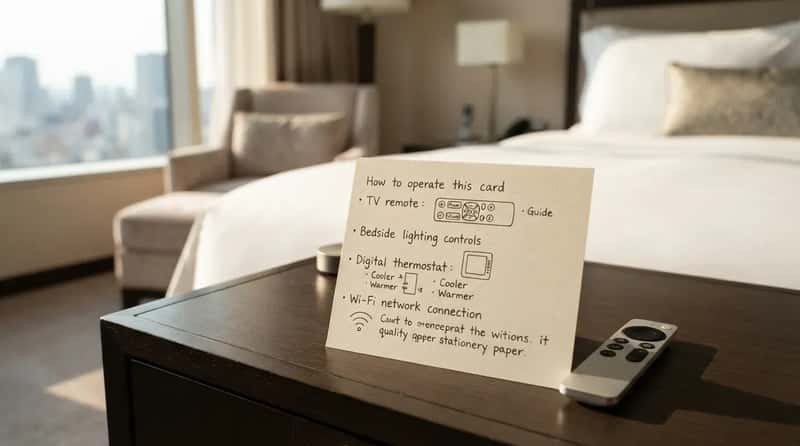 #14 - They Leave a Handwritten Cheat Sheet Instead of Assuming You'll Ask (Image Credits: Gemini)