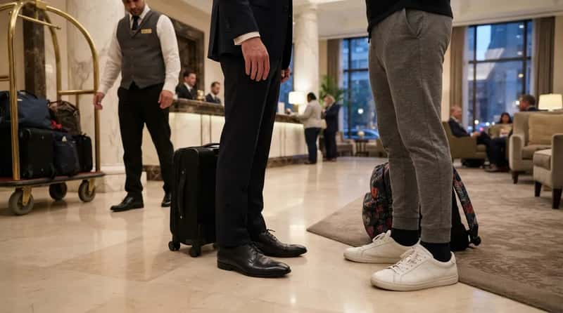#15 - The Sneaker vs. Dress Shoe Divide (Image Credits: Gemini)