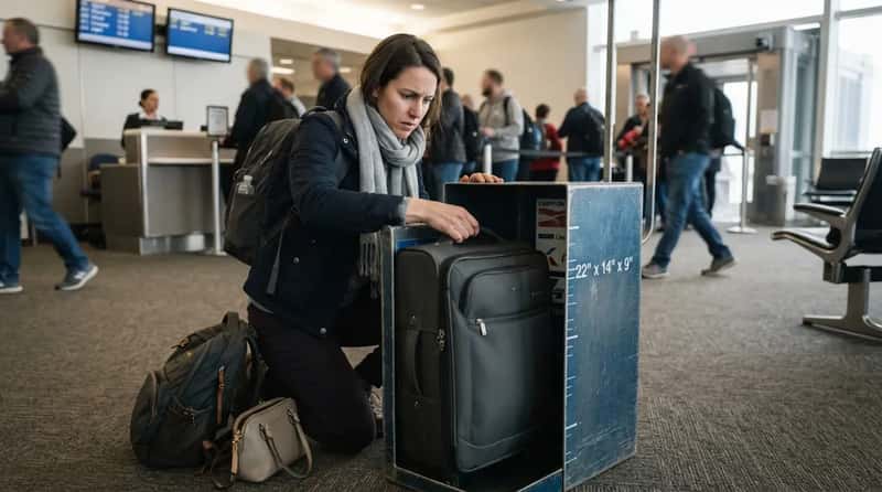 #5 - They Don't Trust the Check-In Counter to Sign Off on a Bag (Image Credits: Gemini)