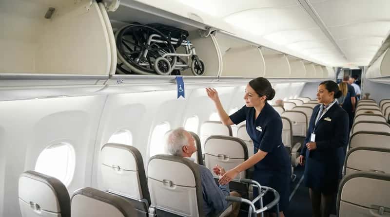 #9 - They'll Save Overhead Bin Space for a Mobility Device (Image Credits: Gemini)