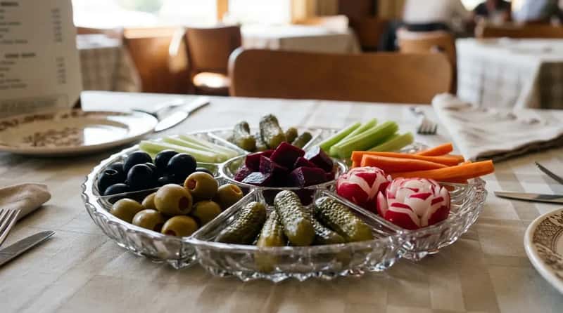 #1 - The Full Relish Tray (Image Credits: Gemini)