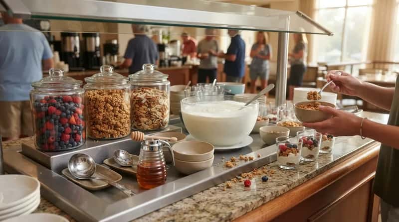 #12 - Yogurt Parfait Station With Fresh Mix-Ins (Image Credits: Gemini)