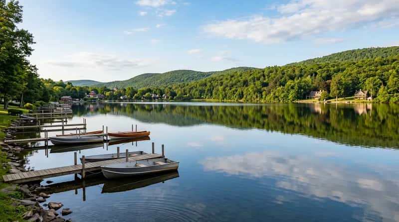 #14 - Cooperstown, New York (Otsego Lake) (Image Credits: Gemini)