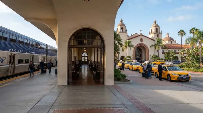 #15 - San Diego Santa Fe Depot: The Platform That Practically Hands You to the Curb (Image Credits: Gemini)