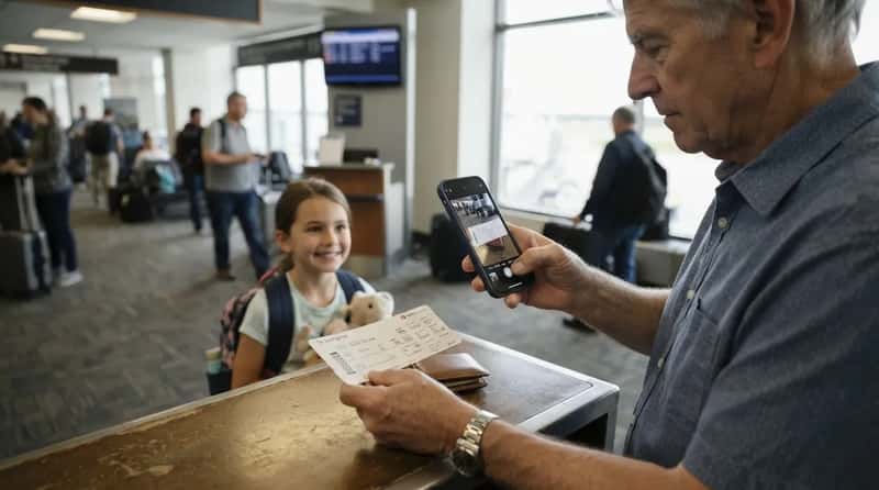 21. They Photograph the Boarding Pass Instead of Screenshotting It (Image Credits: Gemini)