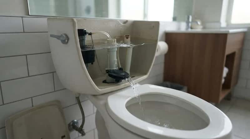 #27 - The Toilet That "Runs" for a Few Seconds After Flushing (Image Credits: Gemini)