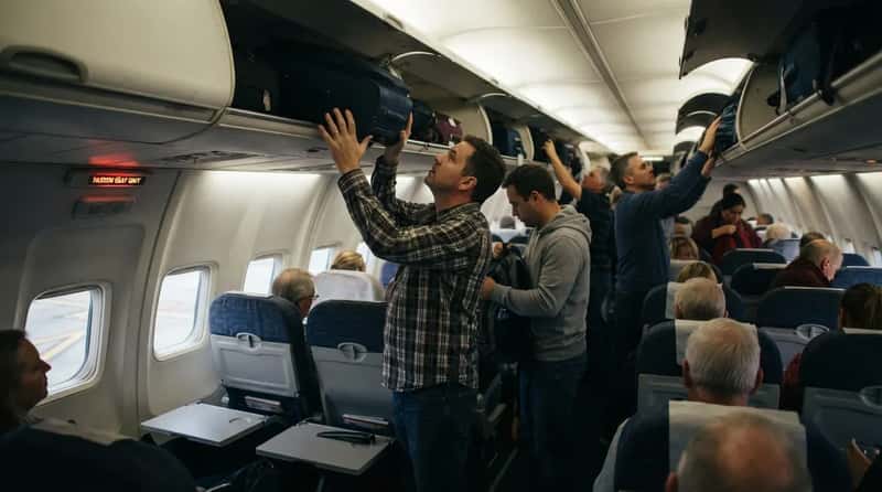 #6 - Everyone Stands Before the Seatbelt Sign Goes Off (Image Credits: Gemini)