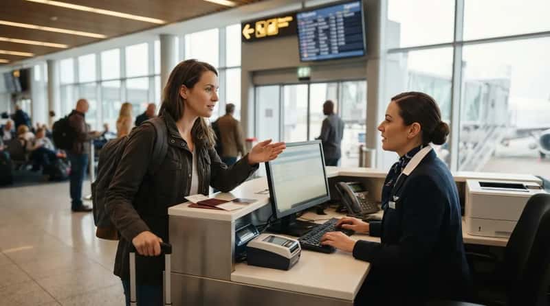 #11 - "Can I Get on the Earlier Flight as Standby?" (Image Credits: Gemini)