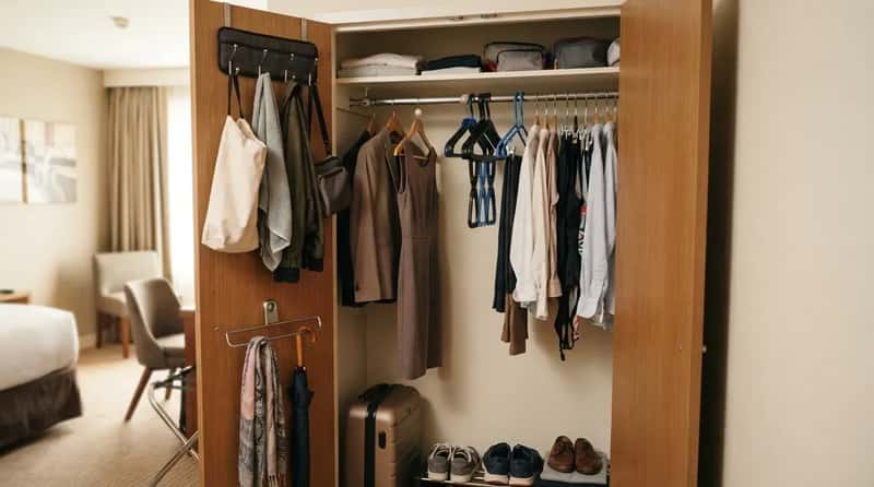 #9 - Hooks and Hangers for a Closet Built for Two Nights (Image Credits: Gemini)