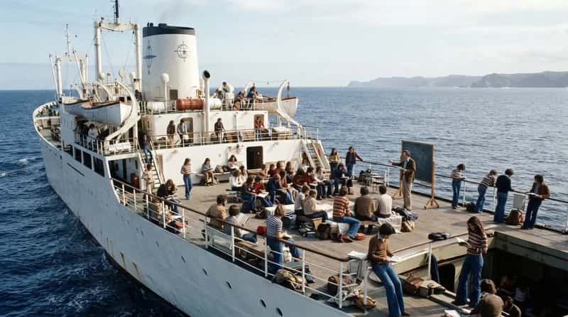 #7 - College Kids Turned a Cargo Ship Into a Floating Campus (Image Credits: Gemini)