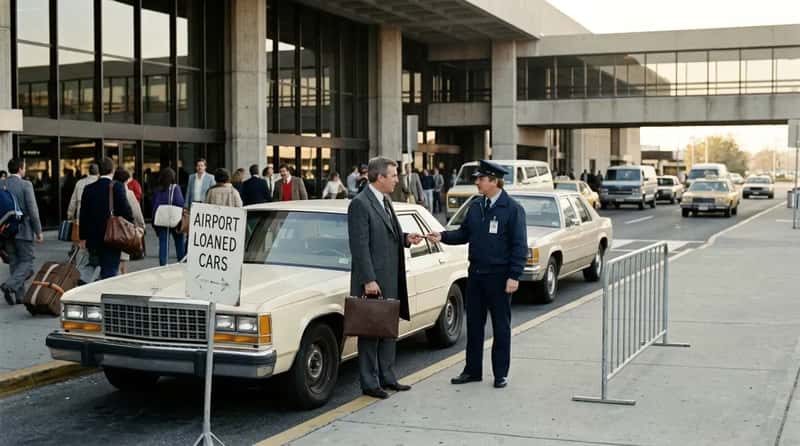 #5 - Airport-Loaned Cars for Business Travelers (Image Credits: Gemini)