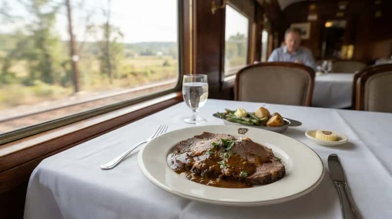 #5 - Pennsylvania Railroad's Deviled Roast Beef Was a Menu Anchor for Decades (Image Credits: Gemini)