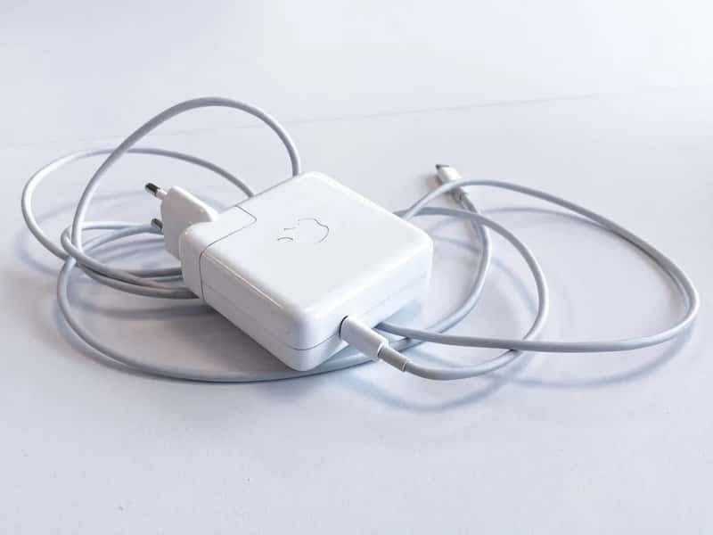 2. A portable charger already clipped to something (Image Credits: Unsplash)
