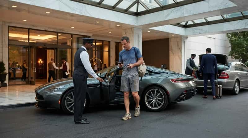 14. The Outfit-To-Car Mismatch Is More Common Than You'd Think (Image Credits: Gemini)