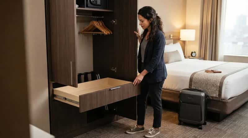 #13 - They Open Every Drawer and Closet Before Unpacking a Single Bag (Image Credits: Gemini)