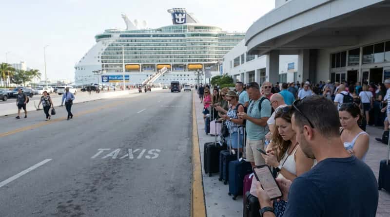 #1 - Assuming a Taxi Will Just Be Waiting at the Port (Image Credits: Gemini)
