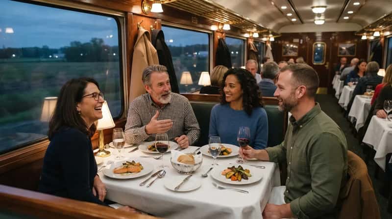 #10 - They Actually Enjoy Sitting With Strangers at Dinner (Image Credits: Gemini)