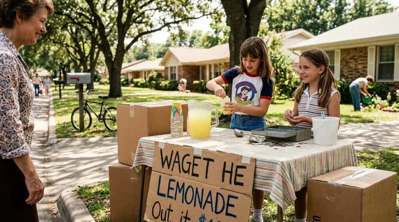 #13 - The Specific Joy of a Hand-Scrawled Lemonade Stand (Image Credits: Gemini)