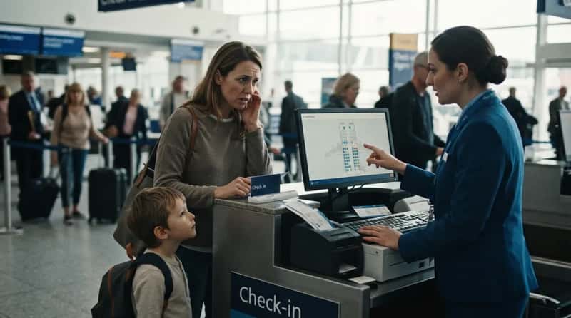 #13 - Families Get Reshuffled When the Seat Map Splits Them Up (Image Credits: Gemini)