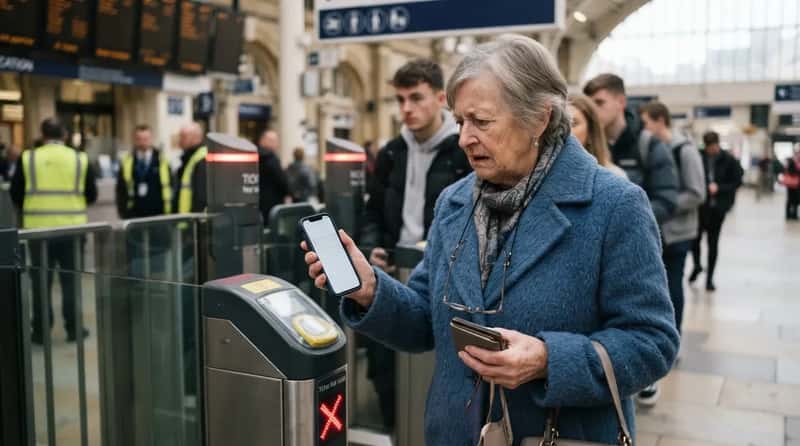 #7 - The Phone Ticket That Needs Signal, Battery and a Steady Thumb (Image Credits: Gemini)