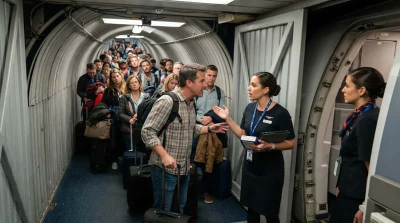 #5 - The Mid-Boarding Seat Negotiation That Blocked the Entire Jet Bridge (Image Credits: Gemini)