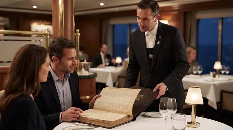 #2 - "Can I See The Full Wine Book, Not Just The Highlights Page?" (Image Credits: Gemini)