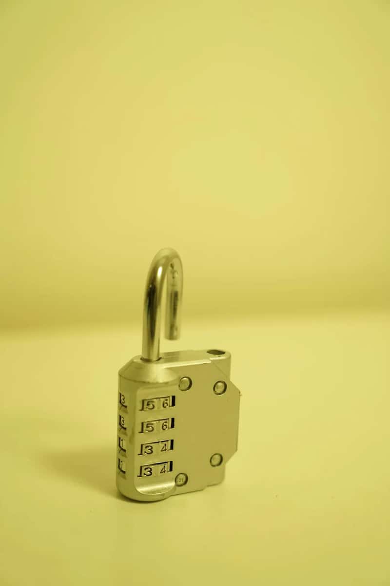 2. A Portable Door Lock (Image Credits: Unsplash)