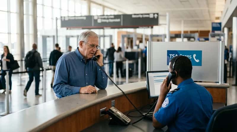 #8 - A Free TSA Helpline Exists for Exactly This (Image Credits: Gemini)