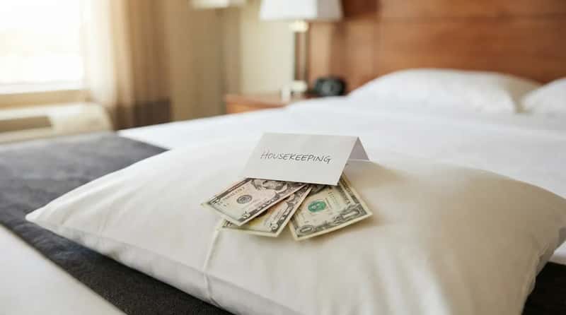 #13 - They Tip Housekeepers in Cash, Every Day (Image Credits: Gemini)