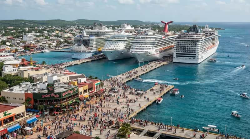 #4 - Cozumel: A Great Island Buried Under Ship Traffic (Image Credits: Gemini)