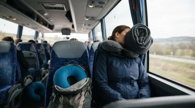 #6 - The Neck Pillow Debate: Genius or Total Waste of Space? (Image Credits: Gemini)