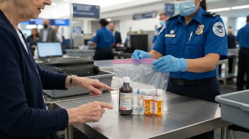 #10 - Liquid Medications Skip the 3.4-Ounce Rule (Image Credits: Gemini)