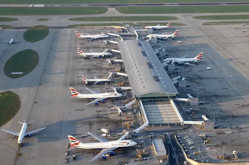 3. London Heathrow (LHR) - Europe's Strictest and Most Scrutinized Hub (Image Credits: Wikimedia)