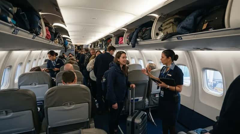 #17 - Overstuffed Overhead Bins Get You a Free Gate-Check, Not a Fee (Image Credits: Gemini)