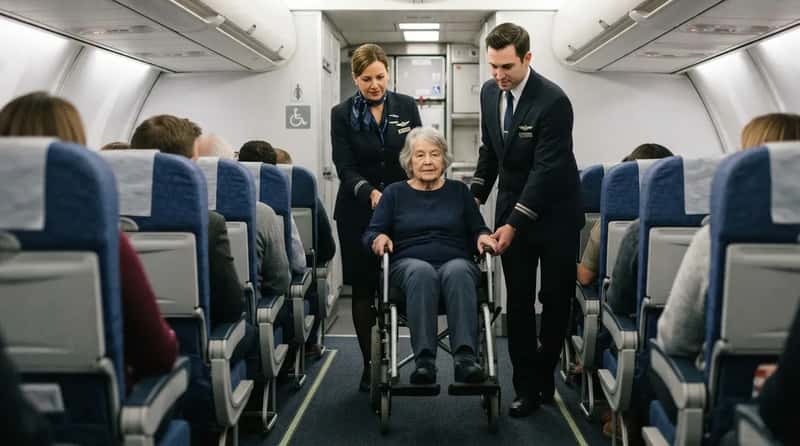 #4 - The Aisle Chair That Gets You to the Lavatory (Image Credits: Gemini)