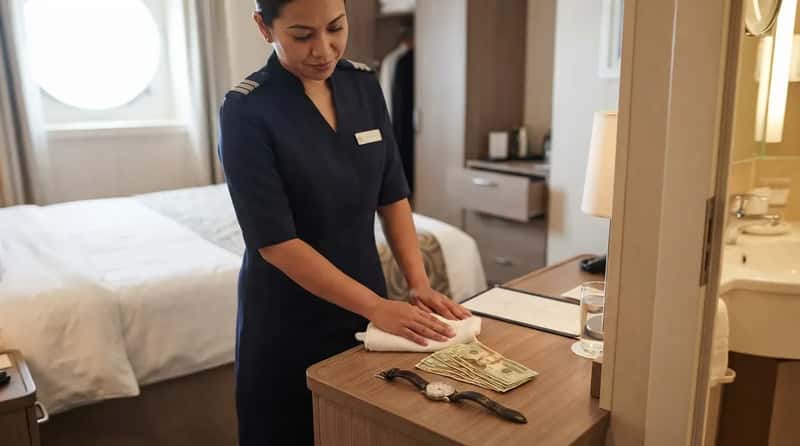 #13 - The Watch and Cash Left on the Nightstand (Image Credits: Gemini)
