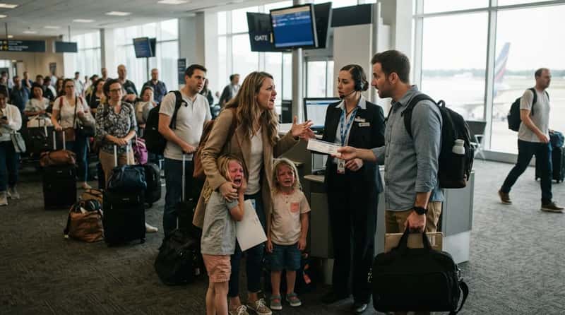 #1 - The Full Family Meltdown Over Middle Seats (Image Credits: Gemini)