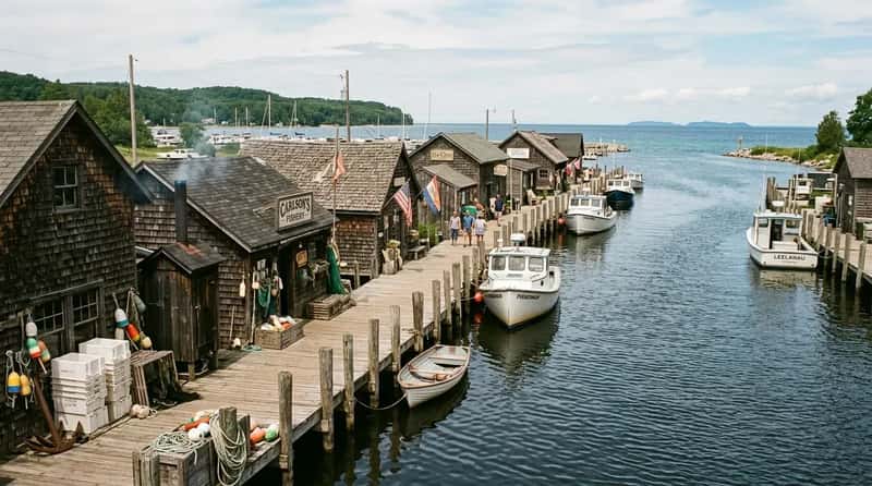 #1 - Leland, Michigan (Lake Leelanau / Lake Michigan) (Image Credits: Gemini)