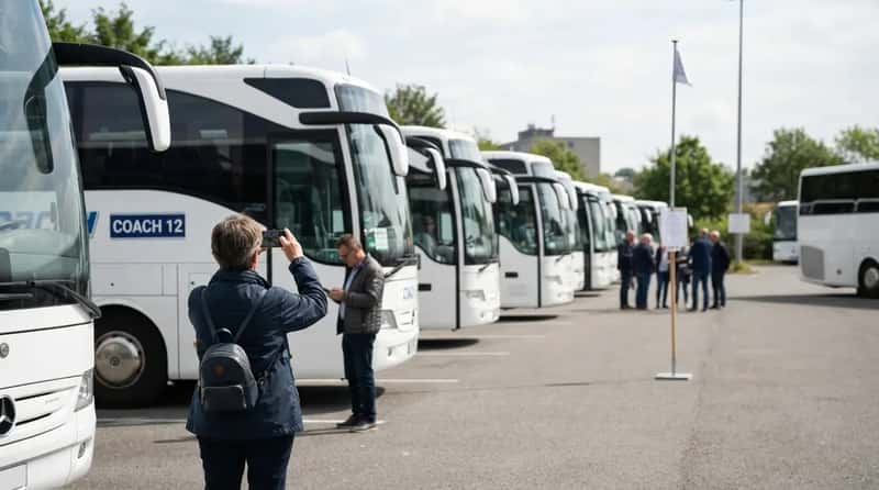 #2 - A Photo of Your Coach Number and the Meeting Spot (Image Credits: Gemini)