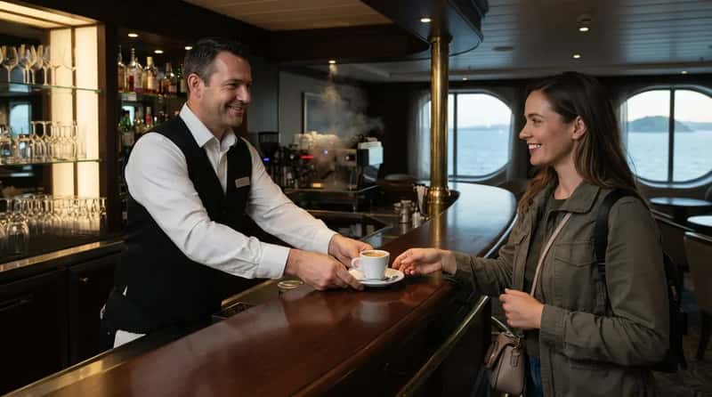 #6 - Ask for an Early Coffee or Espresso Before the Bar Officially Opens (Image Credits: Gemini)