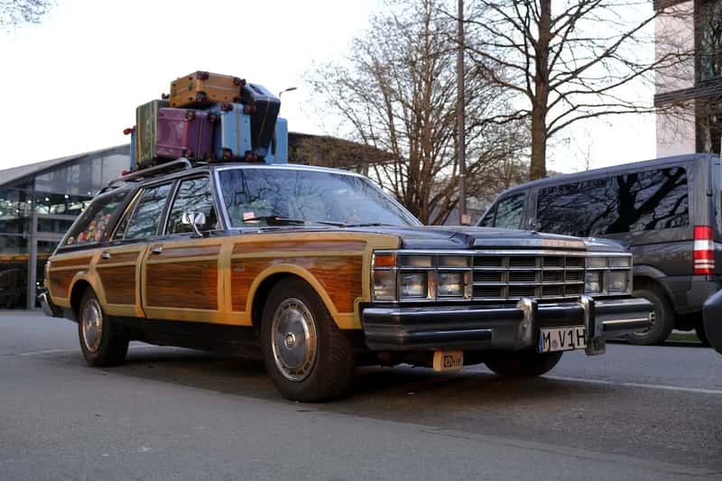 The wood paneled station wagon and the great American road trip (Image Credits: Unsplash)