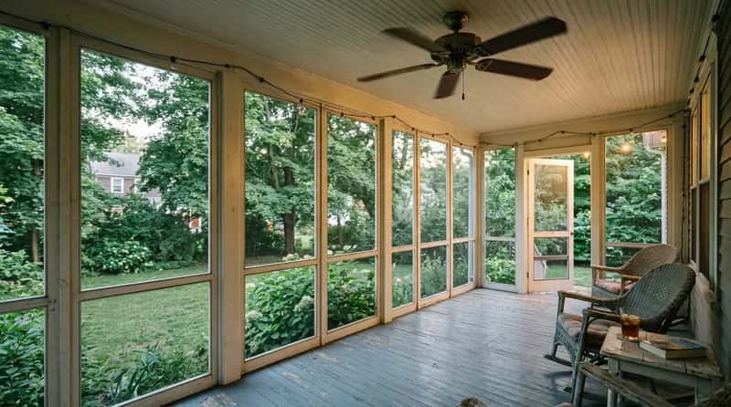 #3 - The Enclosed Screened Porch (Image Credits: Gemini)