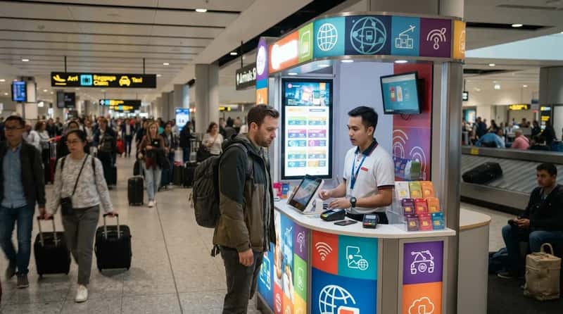 #15 - The SIM Card Kiosk That Charges Tourist-Trap Prices for Data (Image Credits: Gemini)