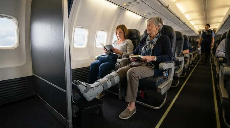 #13 - The Bulkhead Seat for a Leg That Won't Bend (Image Credits: Gemini)