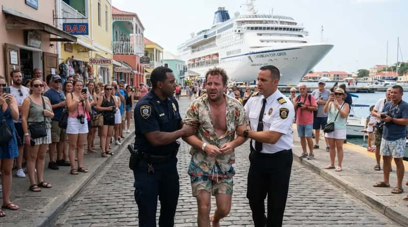 #5 - Getting Drunk and Disorderly Blocks From the Ship (Image Credits: Gemini)