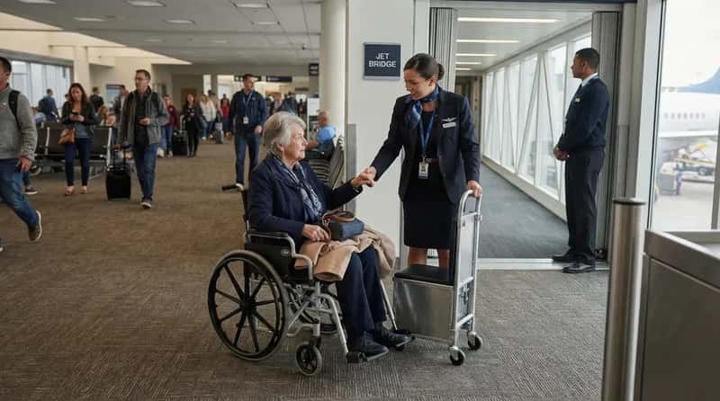 #3 - Your Wheelchair Disappears at the Gate, and That's Actually Normal (Image Credits: Gemini)