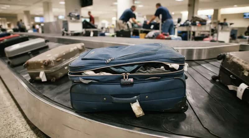 #8 - A Suitcase Stuffed So Full the Zipper Strains (Image Credits: Gemini)