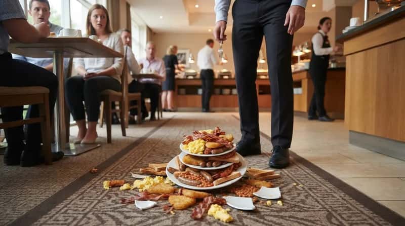 #14 - Building a "Jenga Plate" That Collapses Mid-Walk (Image Credits: Gemini)