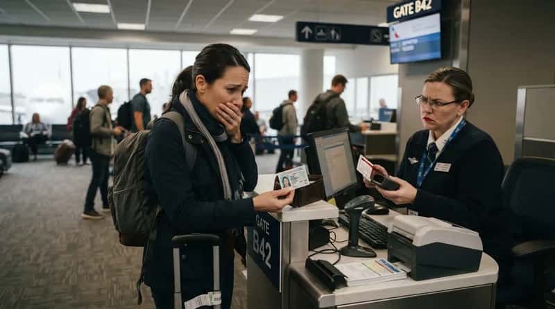#11 - Waiting Until the Gate to Realize Your ID Isn't Valid (Image Credits: Gemini)